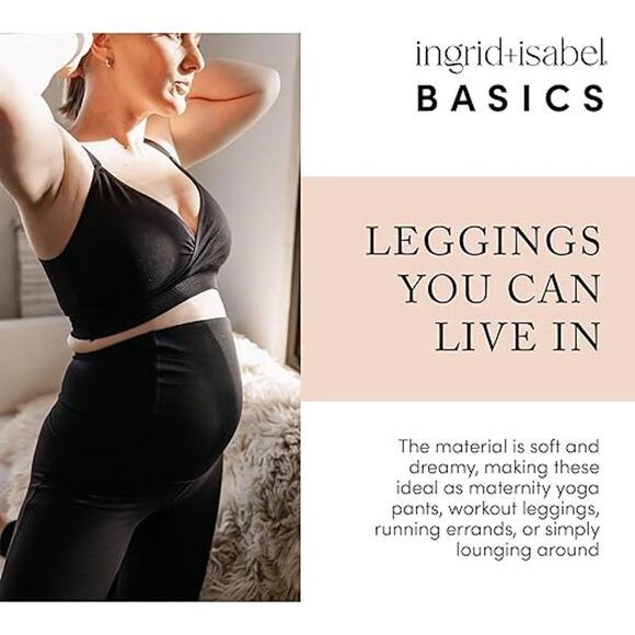 New Isabel by Ingrid & Isabel Maternity Active Leggings | XXL - Picture 3 of 7